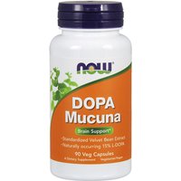 Dopa Mucuna 15% 400 mg, 90 Vcaps, NOW Foods