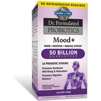 Dr. Formulated Probiotics Mood+ Shelf Stable, 60 Vegetarian Capsules, Garden of Life
