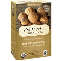 Dry Desert Lime Tea, Herbal Teasan, 18 Tea Bags, Numi Tea