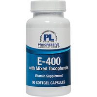 E-400 with Mixed Tocopherols, 90 Softgel Capsules, Progressive Laboratories