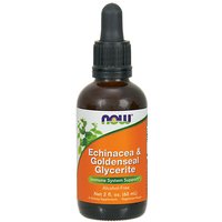 Echinacea Goldenseal Glycerite Liquid, 2 oz, NOW Foods