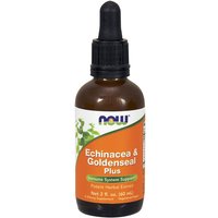 Echinacea Goldenseal Plus Extract Liquid, 2 oz, NOW Foods