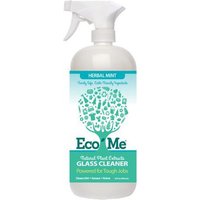 Eco-Me Glass Cleaner, Natural Plant Extracts, Herbal Mint, 32 oz