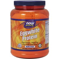 Eggwhite Protein, Vanilla Creme, 1.5 lb, NOW Foods