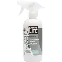 Naturally Power-Polishing Stainless Steel Polish, 16 oz, Better Life Green Cleaning