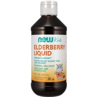 Elderberry Liquid for Kids, 8 oz, NOW Foods