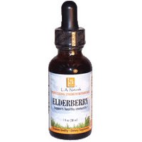Elderberry Organic, 1 oz, L.A. Naturals