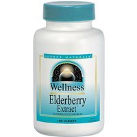 Elderberry Extract (Wellness Elderberry) 500mg 120 tabs from Source Naturals