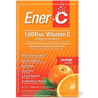 Ener-C Vitamin C Effervescent Powdered Drink Mix, Orange, 30 Packets