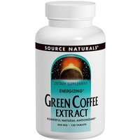 Energizing Green Coffee Extract 500 mg, 60 Tablets, Source Naturals