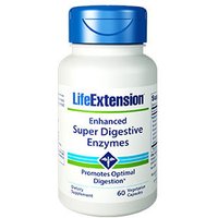 Enhanced Super Digestive Enzymes, 60 Vegetarian Capsules, Life Extension