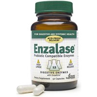 Enzalase, Probiotic Compatible Enzymes, 50 Capsules, Master Supplements
