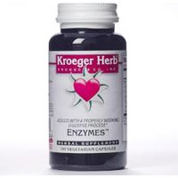 Enzymes, 100 Vegetarian Capsules, Kroeger Herb