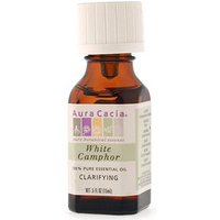 Essential Oil Camphor, White (cinnamonium camphora) .5 fl oz from Aura Cacia
