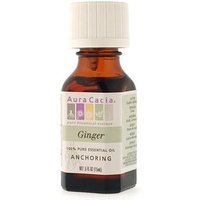 Essential Oil Ginger (zingiber officinale) .5 fl oz from Aura Cacia