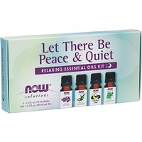 Essential Oil Kit - Let There Be Peace & Quiet, NOW Foods