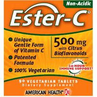 Ester-C 500 mg with Citrus Bioflavonoids, 90 Vegitabs, American Health