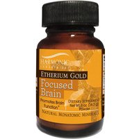 Etherium Gold Powder, Focused Brain, 1 oz, Harmonic Innerprizes