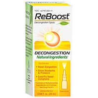 Reboost Decongestion Nasal Spray, 20 ml, MediNatura