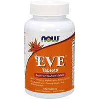 Eve Womens Multiple Vitamin, Value Size, 180 Tablets, NOW Foods