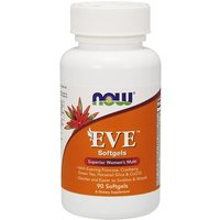 Eve Womens Multiple Vitamin Softgels, Easier to Swallow, 90 Softgels, NOW Foods