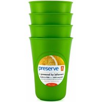 Everyday Cups, Apple Green, 16 oz x 4 Pack, Preserve