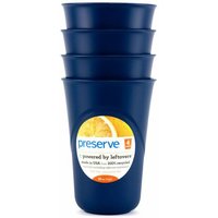 Everyday Cups, Midnight Blue, 16 oz x 4 Pack, Preserve