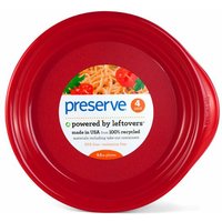 Everyday Plates, Pepper Red, 4 Pack, Preserve