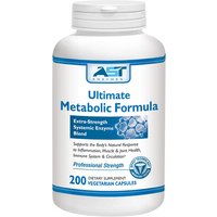 Ultimate Metabolic Formula (Formerly Exclzyme 2AF), 200 Vegetarian Capsules, AST Enzymes
