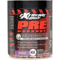 Extreme Edge Pre Workout Formula, Vigorous Grape Flavor, 0.66 lb, Bluebonnet Nutrition