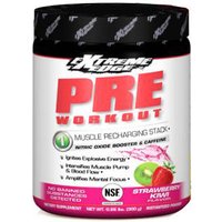 Extreme Edge Pre Workout Formula, Strawberry Kiwi Flavor, 1.32 lb, Bluebonnet Nutrition