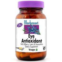 Eye Antioxidant with Bilberry, Lutein & Zeaxanthin, 60 Vcaps, Bluebonnet Nutrition