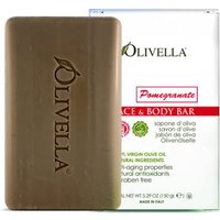 Face & Body Bar Soap - Pomegranate, 5.29 oz, Olivella