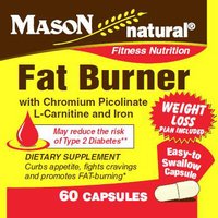 Fat Burner, 60 Capsules, Mason Natural
