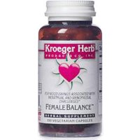 Female Balance, Herbal Supplement, 100 Vegetarian Capsules, Kroeger Herb