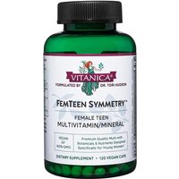 FemTeen Symmetry, Teen Multivitamin & Mineral, 120 Vegetarian Capsules, Vitanica