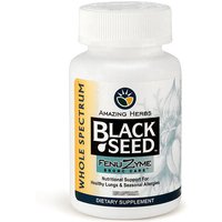 Black Seed Fenuzyme Bronc Care, 60 Capsules, Amazing Herbs