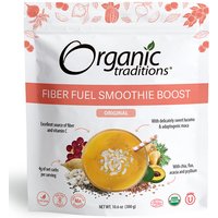 Fiber Fuel Smoothie Boost, Original, 10.6 oz (300 g), Organic Traditions