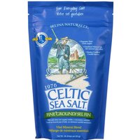 Fine Ground Salt Resealable Bag, 16 oz, Celtic Sea Salt