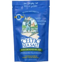 Fine Ground Salt Resealable Bag, 8 oz, Celtic Sea Salt