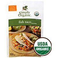 Fish Taco Seasoning Mix, 1.13 oz, Simply Organic