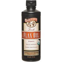 Flax Oil Liquid, Organic, 16 oz, Barleans Organic Oils