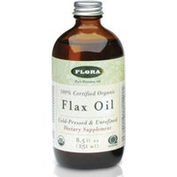 Flax Oil, Certified Organic, 17 oz, Flora Health