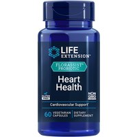 FlorAssist Heart Health, Probiotic Supplement, 60 Vegetarian Capsules, Life Extension