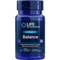 FLORASSIST Balance, Probiotic Blend for Overall Health, 30 Liquid Vegetarian Capsules, Life Extension