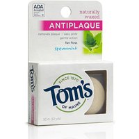 Antiplaque Floss - Spearmint, Naturally Waxed, 30 m (32 yds), Toms of Maine
