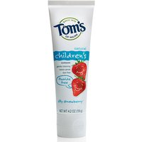 Fluoride-Free Childrens Toothpaste - Silly Strawberry, 4.2 oz, Toms of Maine