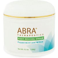 Foot Revival Cream, Peppermint & Willow, 4.5 oz, Abra Therapeutics