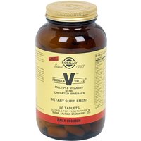 Formula V Tab, VM-75 Multiple Vitamins with Minerals, 180 Tablets, Solgar