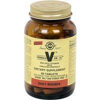 Formula V Tab, VM-75 Multiple Vitamins with Minerals, 60 Tablets, Solgar